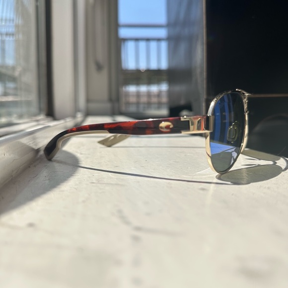 Costa Blue Aviator Sunglasses - Picture 11 of 14